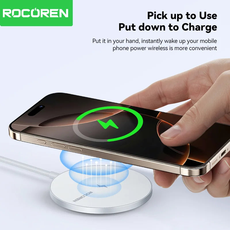 Rocoren Qi Wireless Charger 15W
