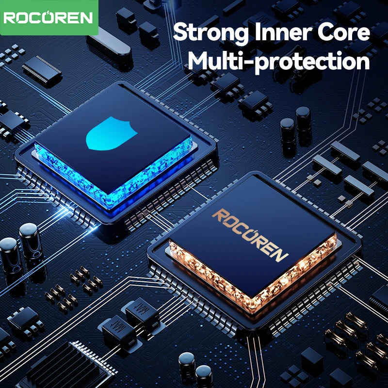 Rocoren MagSafe Car Charger Holder with RGB