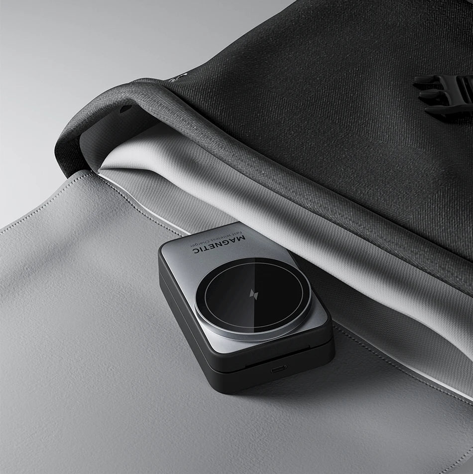 Rocoren Portable 3-in-1 Wireless Charger with Night Light