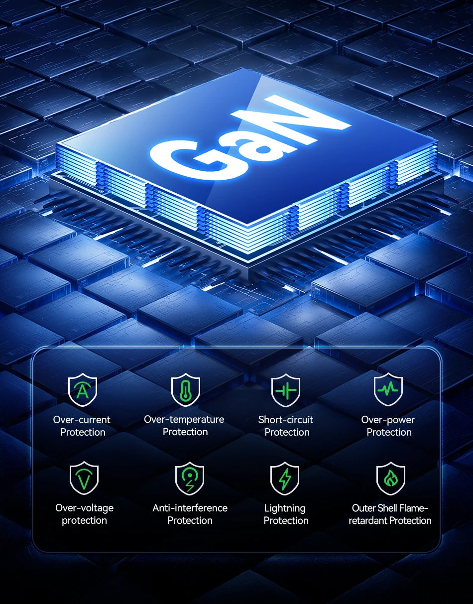Rocoren 400W 10-Port Desktop Charging Station