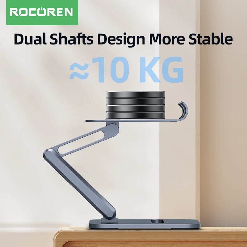 Rocoren Foldable Metal Phone & Tablet Stand