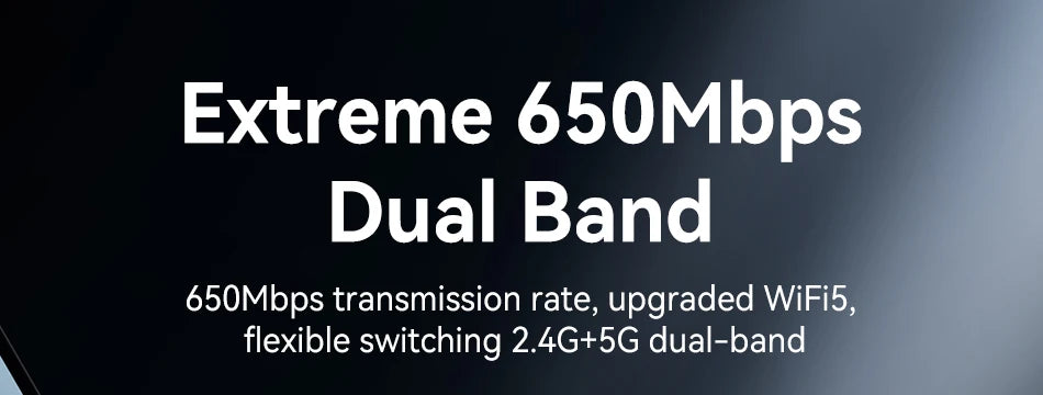 Rocoren Mini Wifi Bluetooth 2 in 1 USB Wireless Adapter Bluetooth 5.0 Wireless Transmission for PC Laptop Mouse Network Card