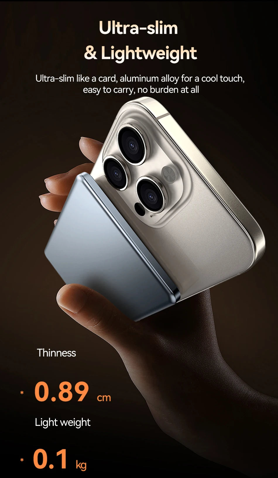 Rocoren Wirelles MagSafe Power Bank