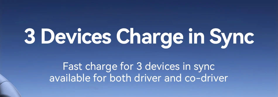 Rocoren 70W Car Charger with Spring Cable