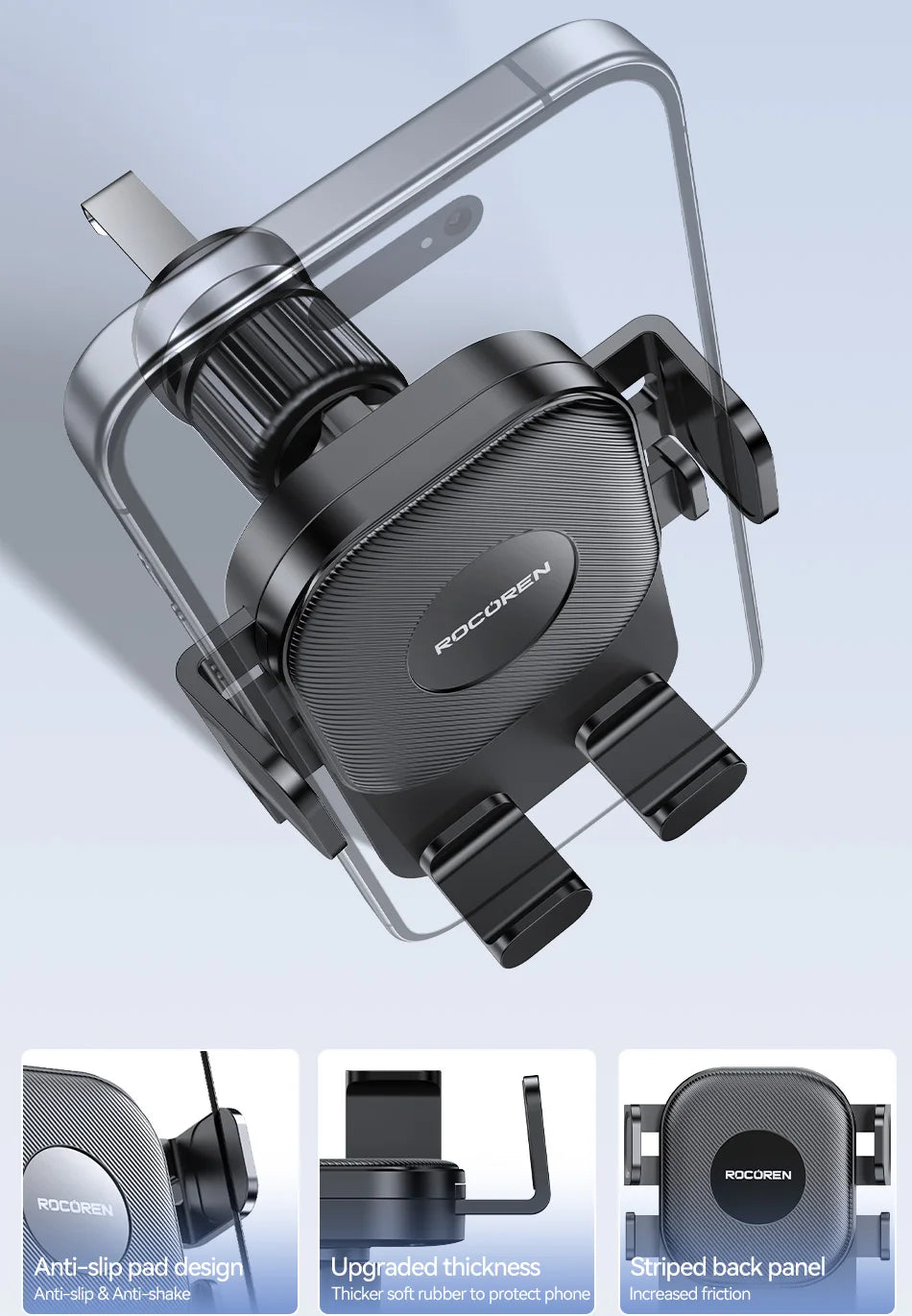 Rocoren Self-Locking Car Phone Holder