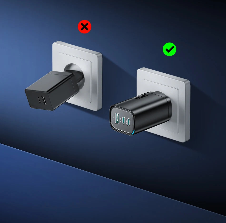 70W GaN Charger for Laptop & Phone