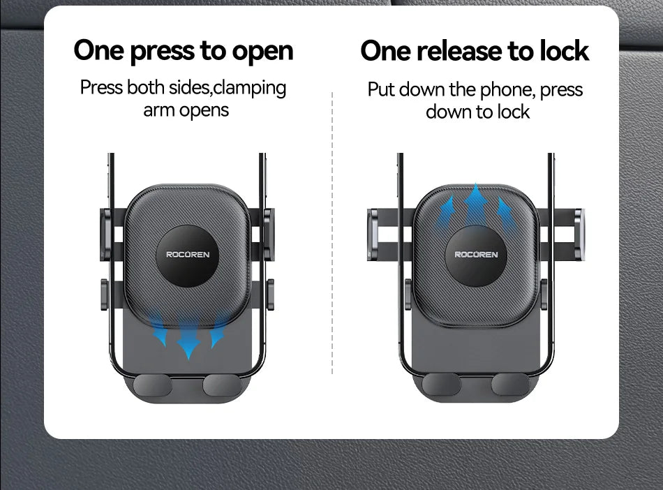 Rocoren Self-Locking Car Phone Holder
