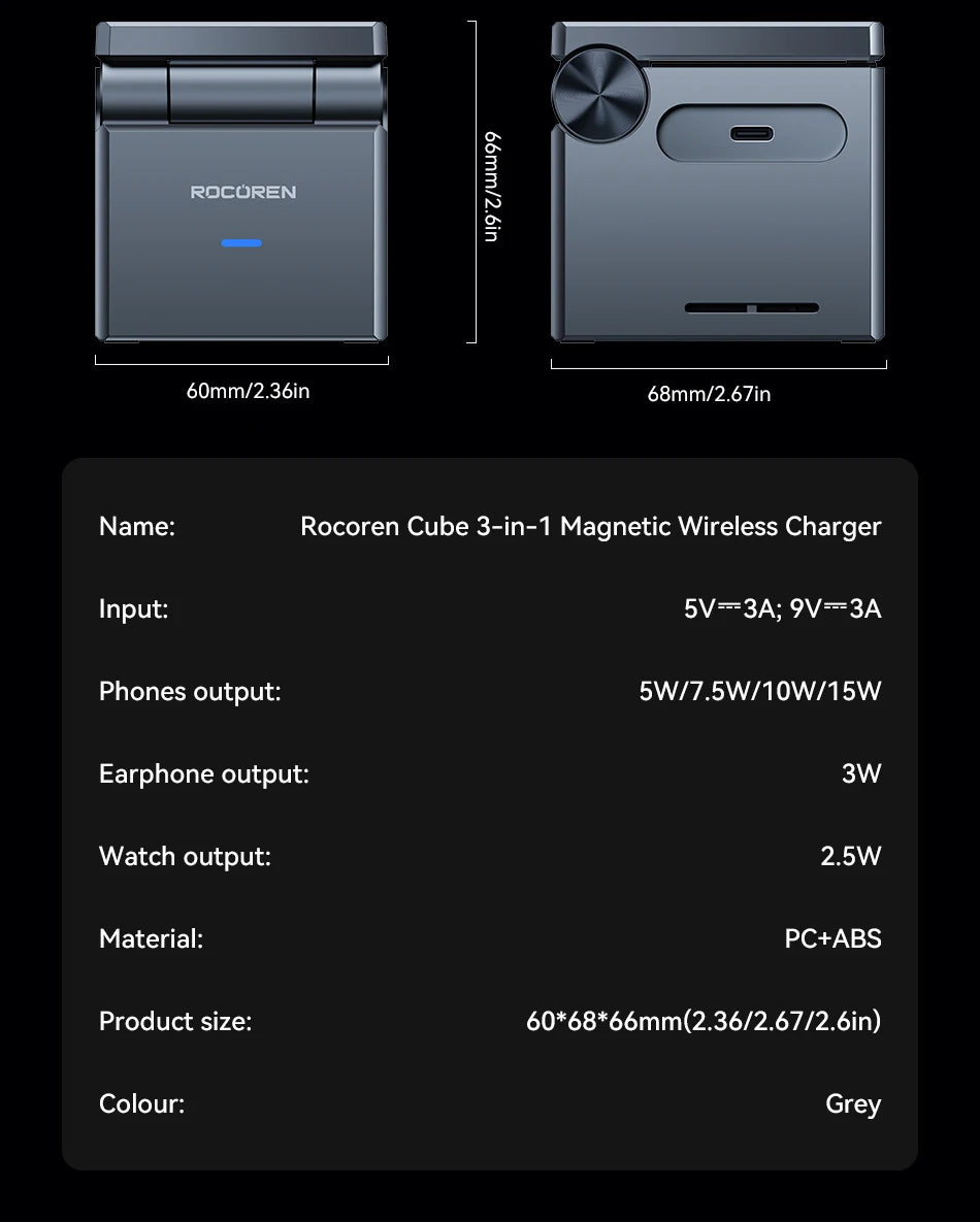 Rocoren Magnetic Vertical Charging Stand