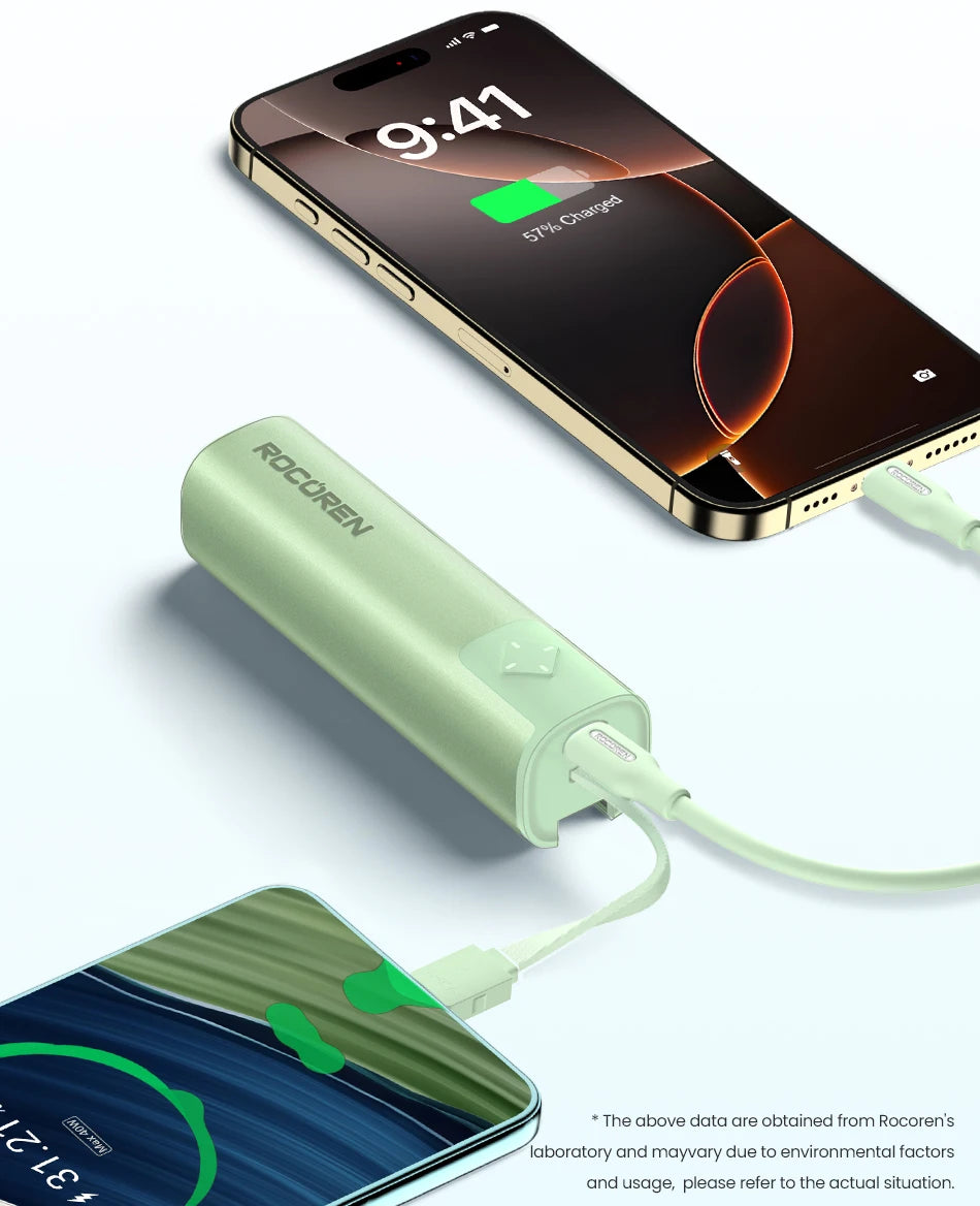 Rocoren Mini Power Bank 5000mAh