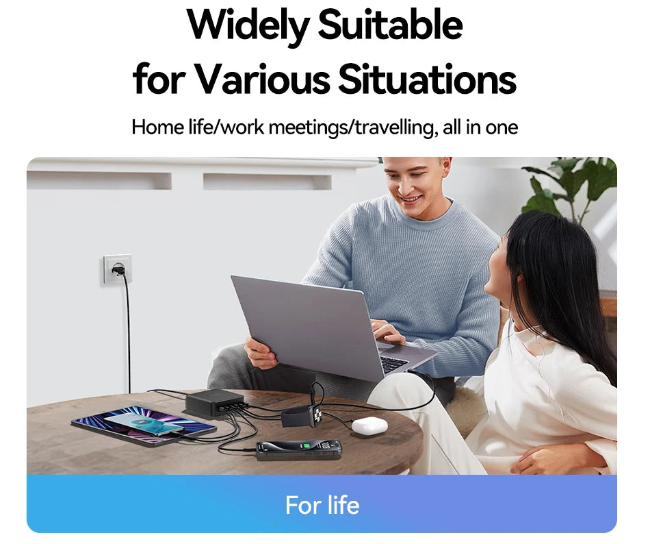 Rocoren 150W 6-Port Desktop Charger