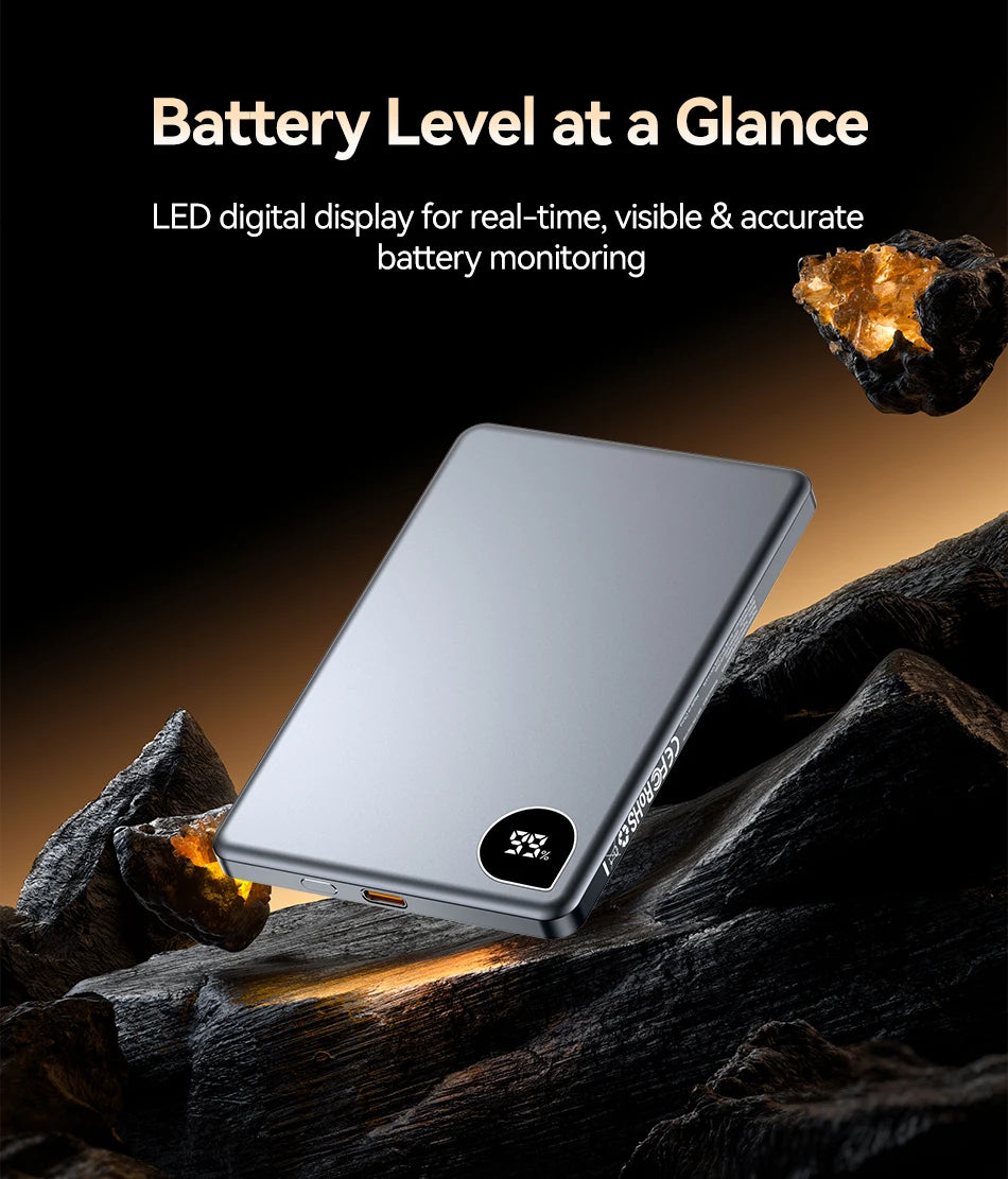 Rocoren Wirelles MagSafe Power Bank