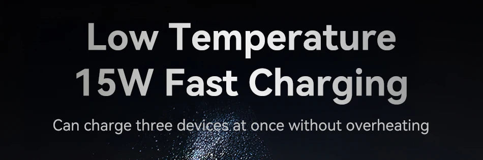 Rocoren Magnetic 3-in-1 Wireless Charging Station