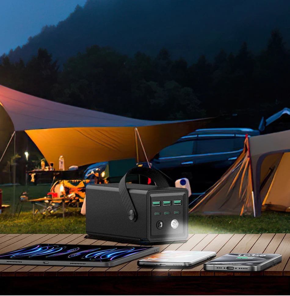 Rocoren 50000mAh Power Bank with Flashlight