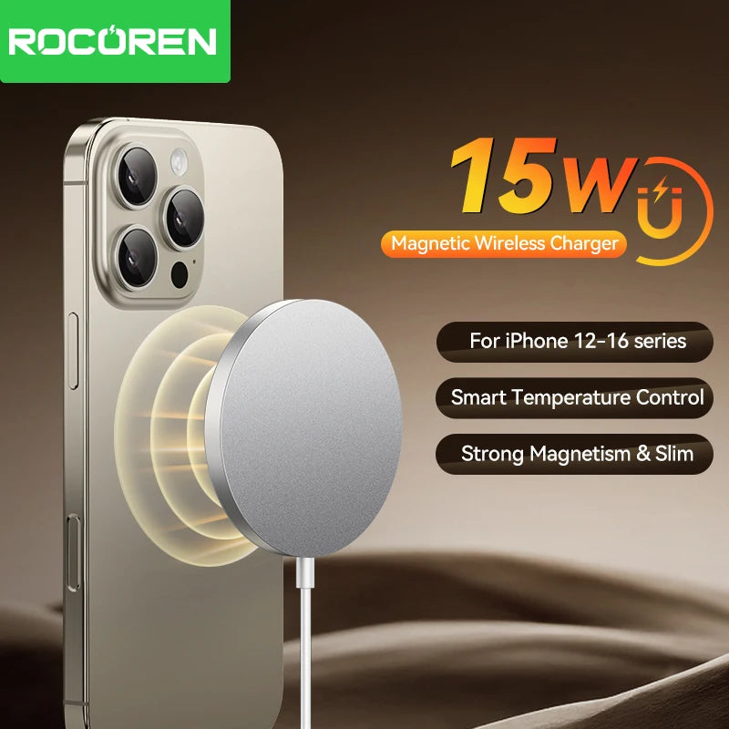 Rocoren Qi Wireless Charger 15W