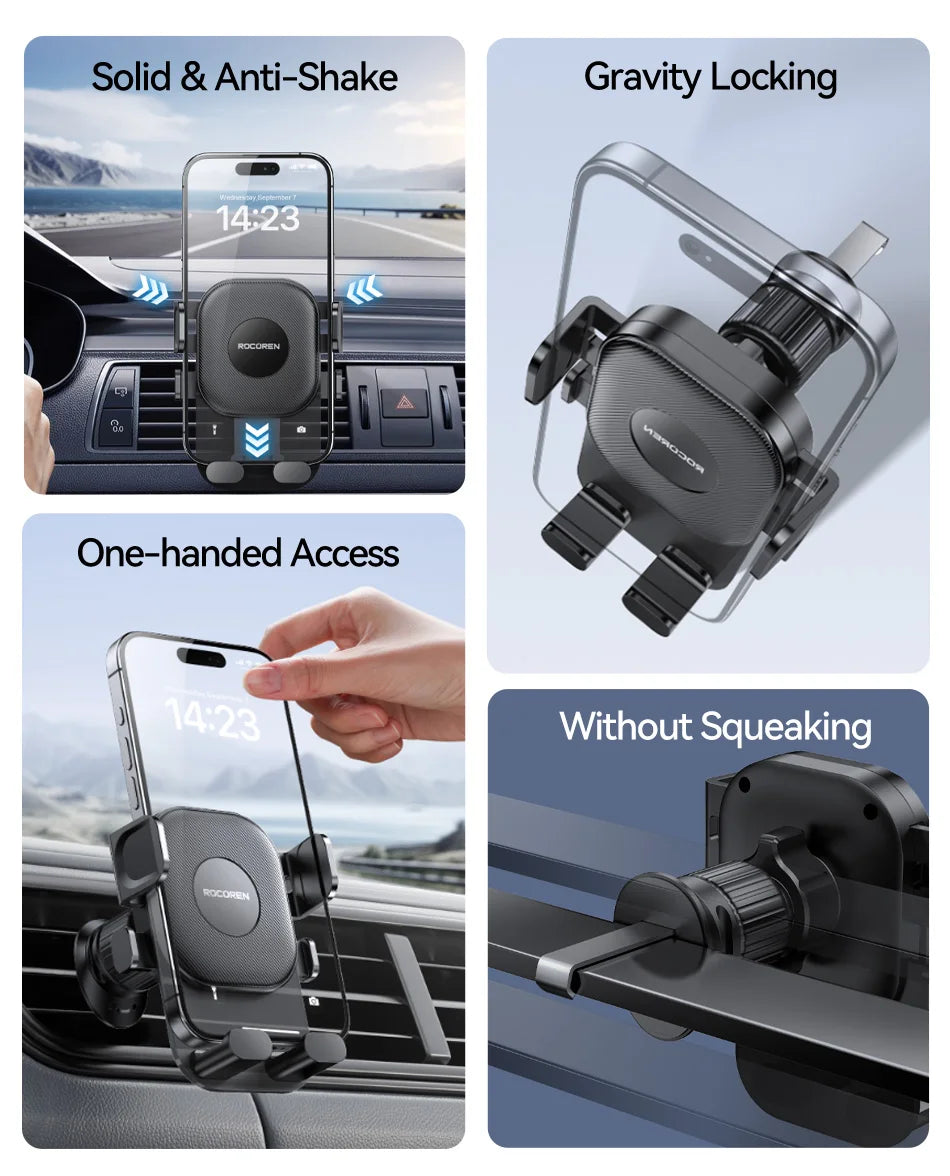 Rocoren Self-Locking Car Phone Holder