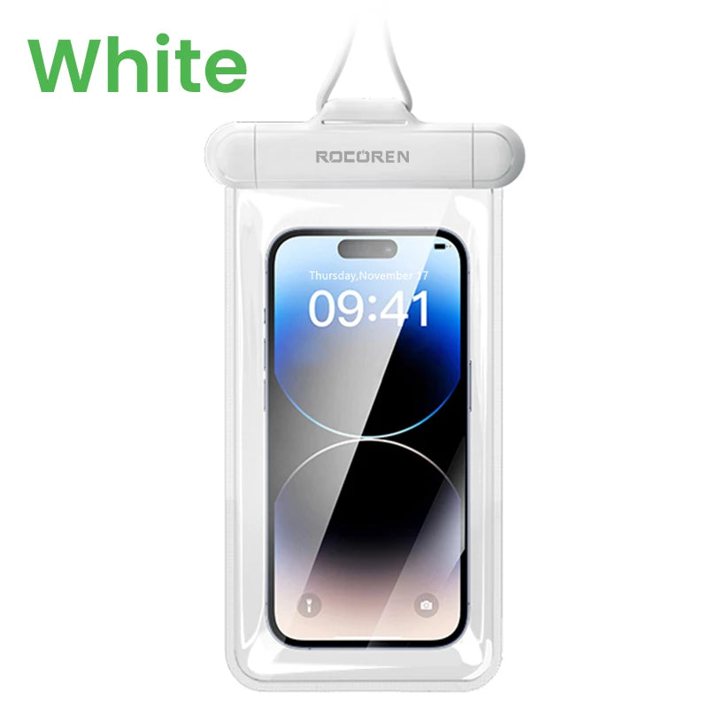 Rocoren Waterproof Phone Case for iPhone 14 13 12 Pro Samsung Xiaomi Swim Water Proof Phone Case Bag Universal Protection Cover