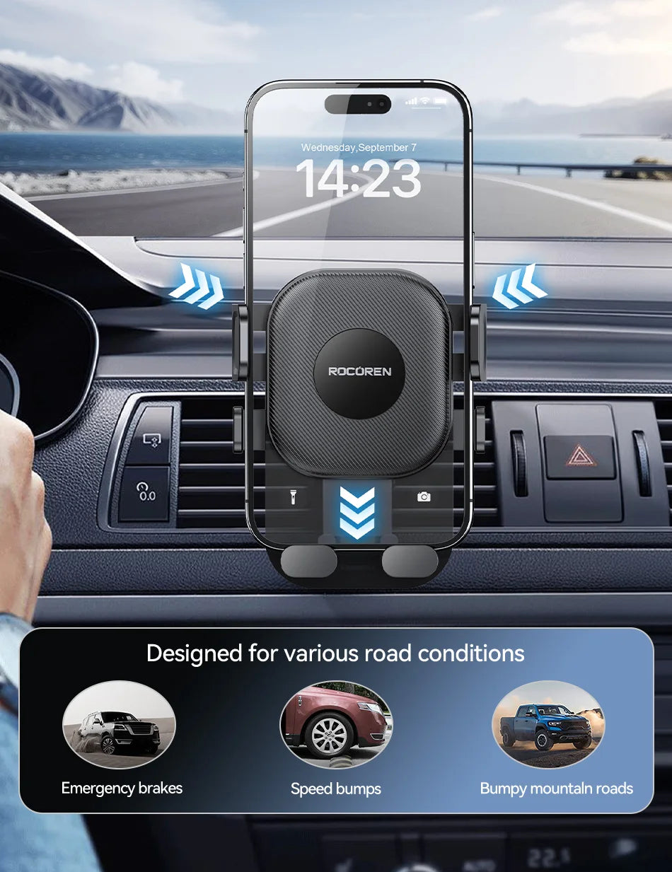 Rocoren Self-Locking Car Phone Holder