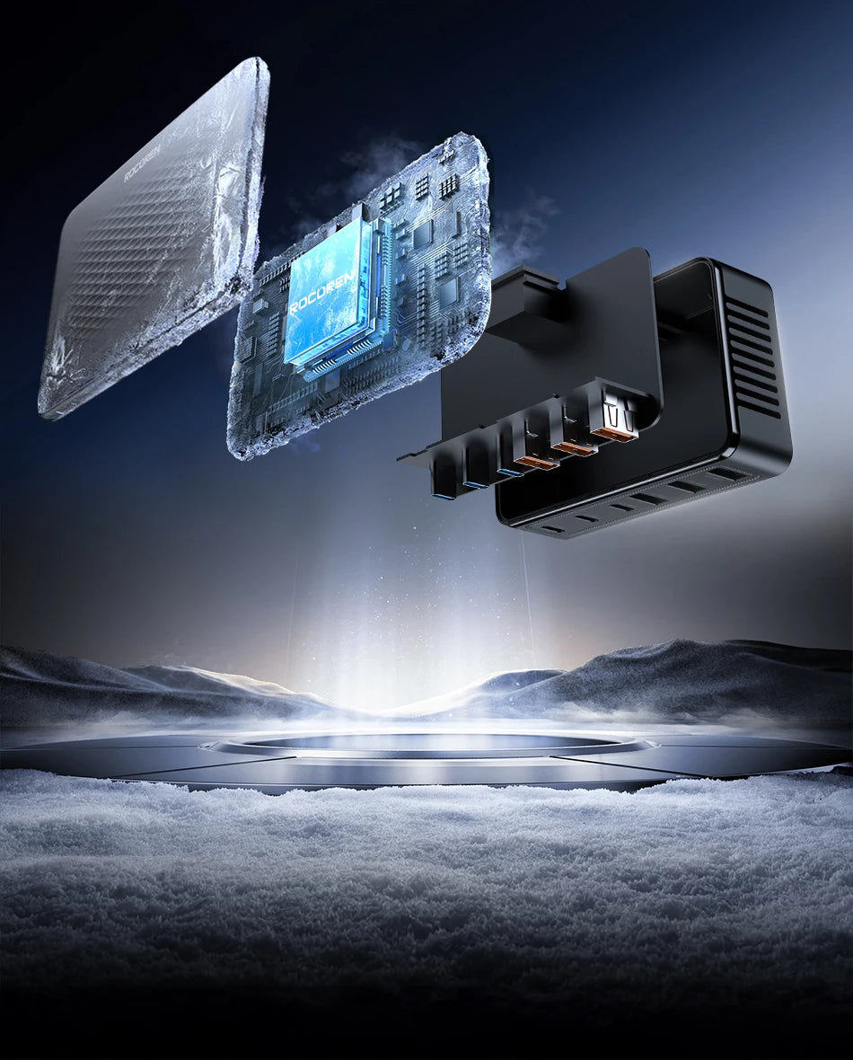 Rocoren 6-Port Desktop GaN Charger