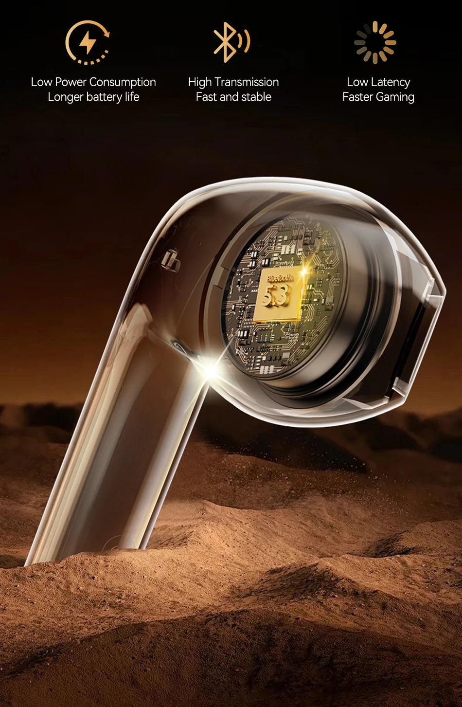 Rocoren R01 TWS Earbuds