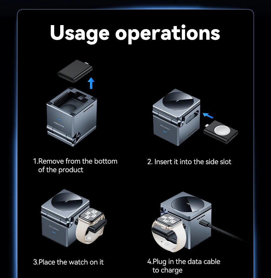Rocoren Magnetic Vertical Charging Stand