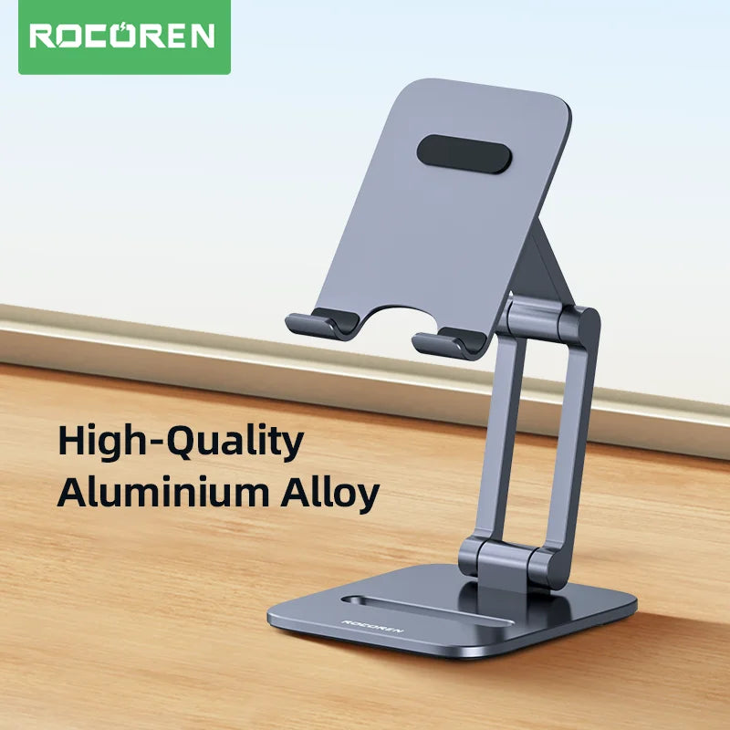 Rocoren Foldable Metal Phone & Tablet Stand