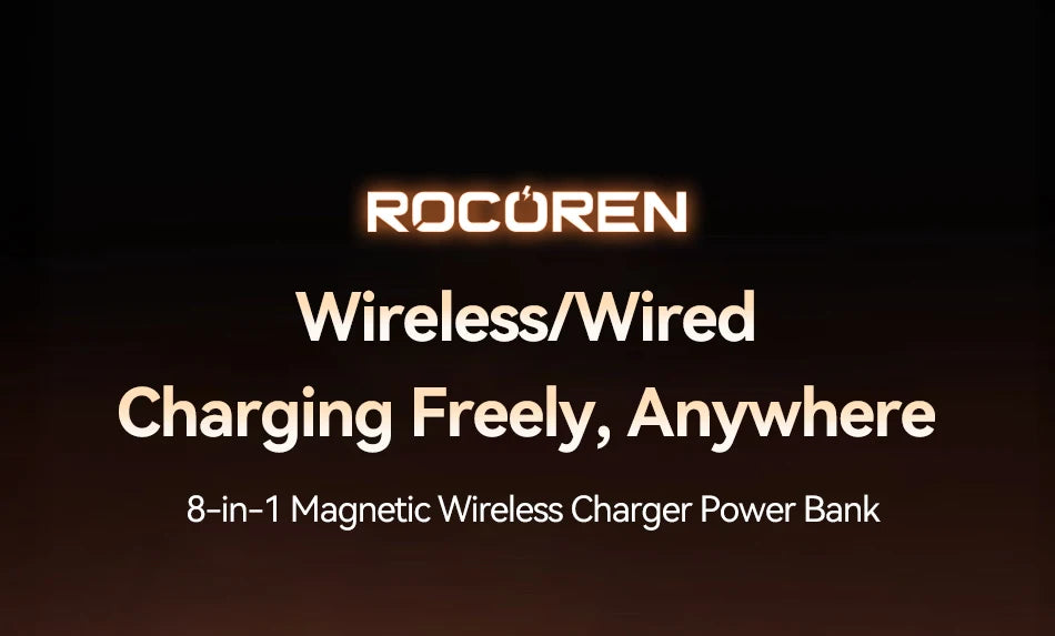 Rocoren 3-in-1 Magnetic Power Bank