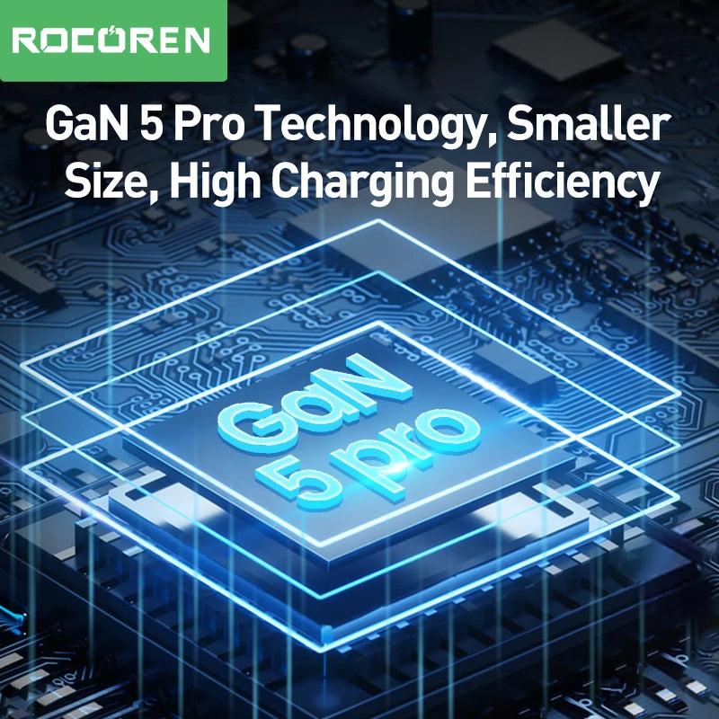 Rocoren 67W 4-Port GaN Charger