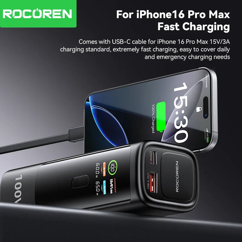 Rocoren 100W PD Power Bank