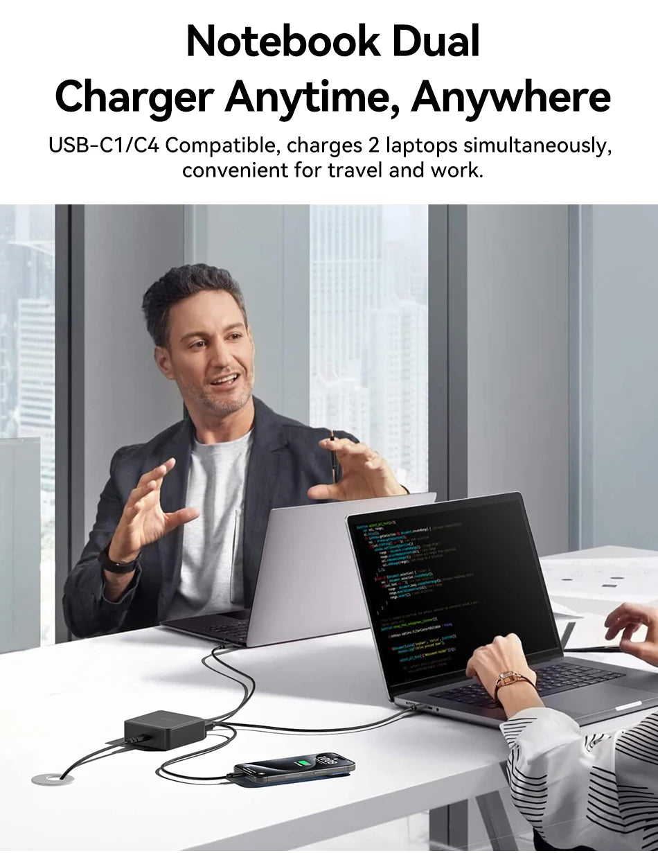 Rocoren 150W 6-Port Desktop Charger