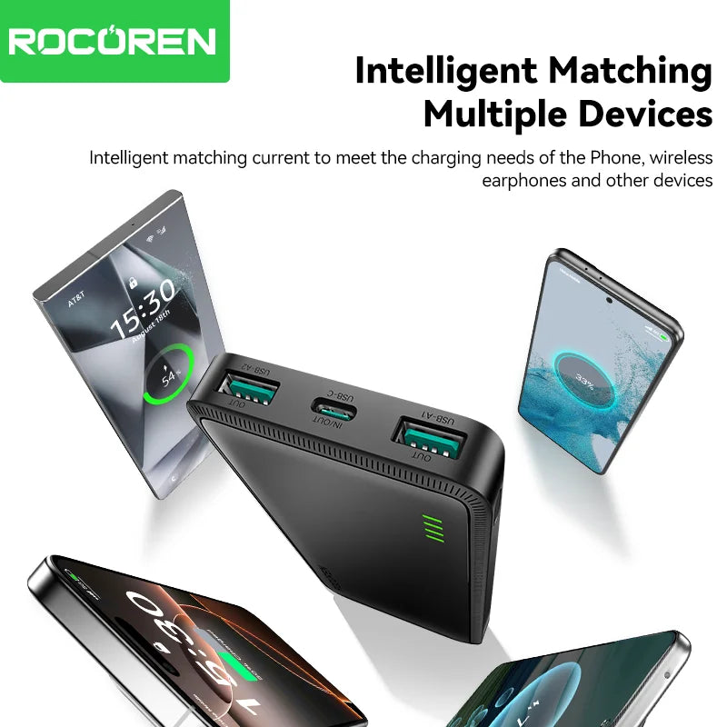 Rocoren 10000mAh Fast Power Bank